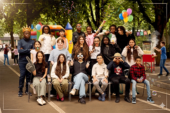 photo de groupe de classe